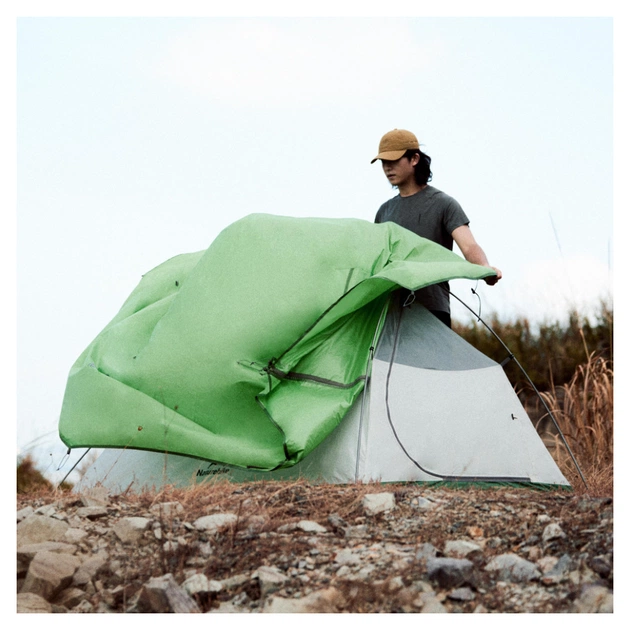 Намет Naturehike Cloud Up Base 2 CNK2450WS032, зелений (6927595798720) - зображення 8