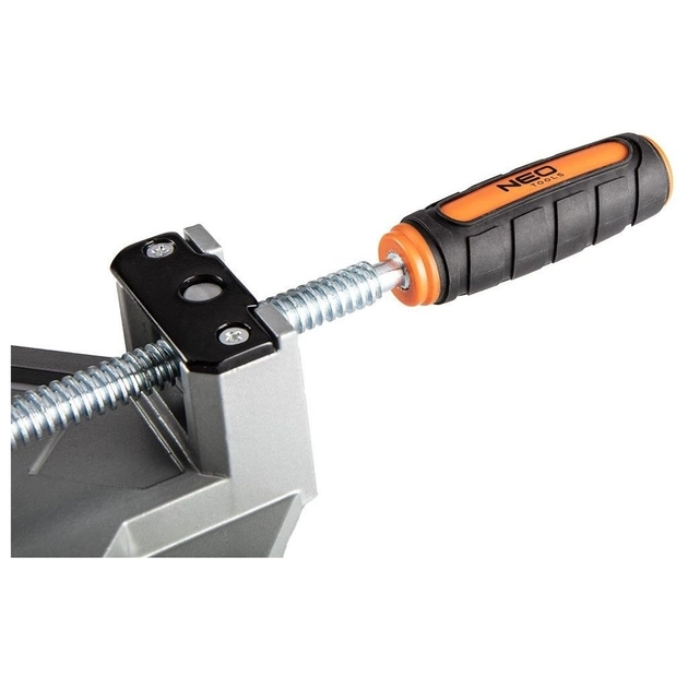 Струбцина Neo Tools кутова, алюмінієва, напрямна 95 мм, 70х70мм (45-490) - picture 3