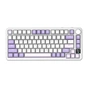 Клавіатура Attack Shark X85PRO RGB Wireless/Bluetooth/USB UA Lavender (X85PROL_AS) - зменшене зображення 1