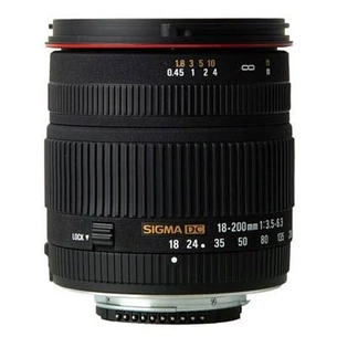Об'єктив Sigma 18-200mm f/3.5-6.3 DC for Nikon (77D955) зображення 1