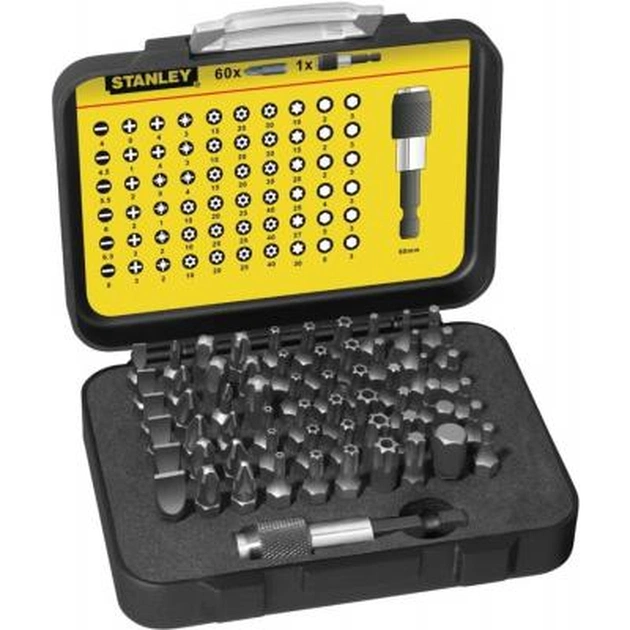 Набір біт Stanley EXPERT бит 60 шт. (1-13-902) (1-13-902) - зображення 1