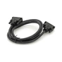 Кабель мультимедійний DVI M to DVI M 1.5m 24+1pin black Merlion (YT-DVI(M)/(M)NY-1.5mB) - зменшене зображення 1