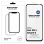Скло захисне BeCover Infinix Smart 9 (X6532) 10D Black (712711) - зменшене зображення 1