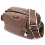 Сумка Vintage З двома відділеннями з натуральної шкіри Коричнева (22596) - зменшене зображення 1