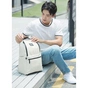 Рюкзак для ноутбука Xiaomi 15.6" RunMi 90 Points Travel Casual Backpack, Beige (6972125145260) - зменшене зображення 3
