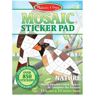 Набір для творчості Melissa&Doug Мозаїчні наклейки Природа (MD30162) зображення 1