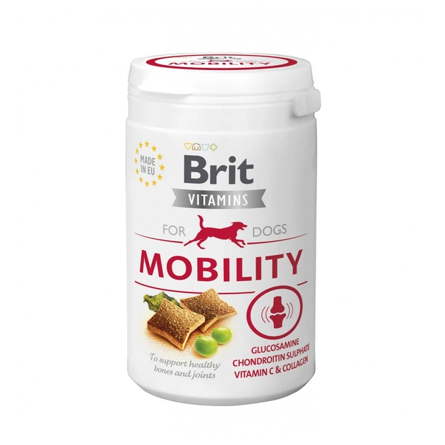 Вітаміни для собак Brit Vitamins Mobility для суглобів 150 г (8595602562480) - зображення 1
