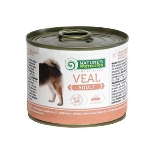 Консерви для собак Nature's Protection Adult Veal 200 г (KIK24518) зображення 1