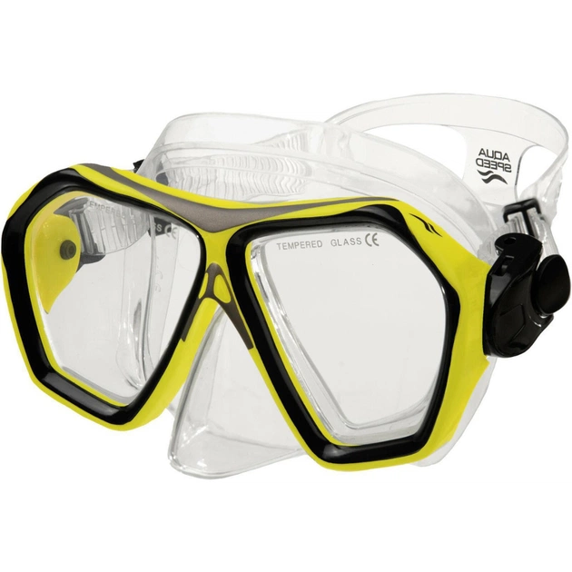 Набір для плавання Aqua Speed Blaze + Borneo 60320 618-18 жовтий, чорний Уні OSFM (5905718603206) - picture 2