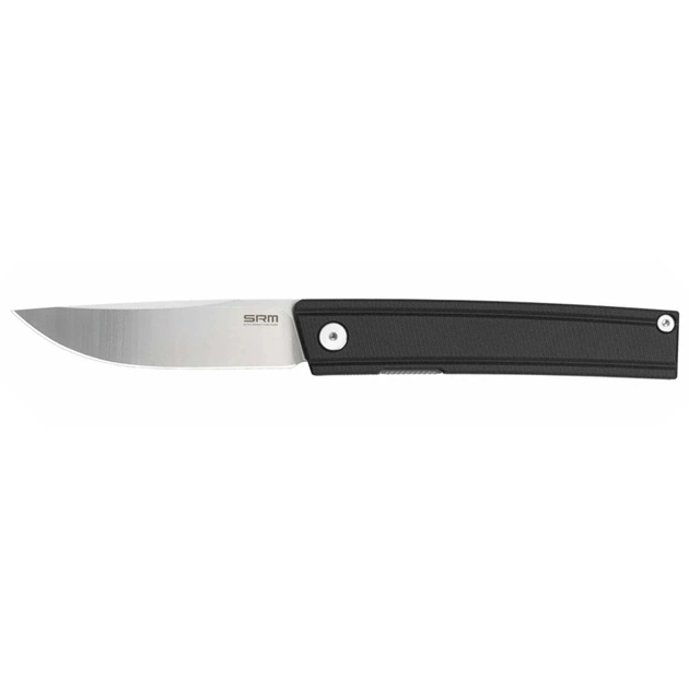 Ніж SRM Gent, Black G10, Satin (401LC-GB) - зображення 1