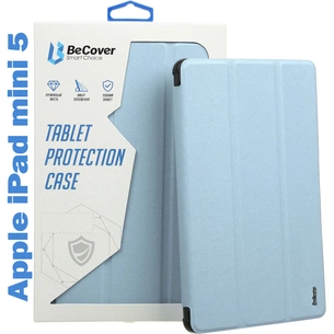 Чохол до планшета BeCover Tri Fold Soft TPU mount Pencil Apple iPad mini 5 Light Blue (708451) зображення 1