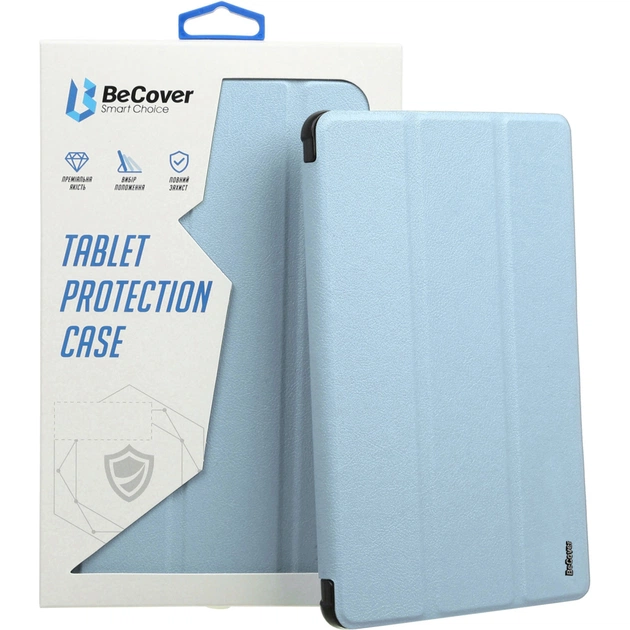 Чохол до планшета BeCover Soft Edge Samsung Galaxy Tab A8 10.5 (2021) SM-X200 / SM-X205 Light Blue (708331) - изображение 1