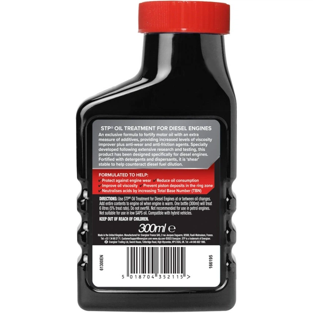 Присадка автомобільна STP Oil Treatment for Diesel Engines, 300мл (74369) - picture 2