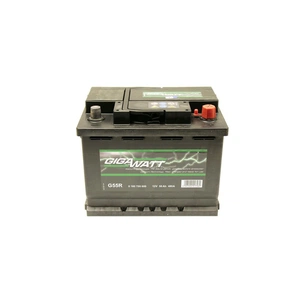 Акумулятор автомобільний GigaWatt 56А (0185755600) зображення 1