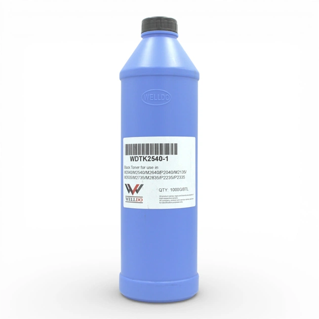 Тонер Kyocera ECOSYS M2040/2135/2540/TK-1150/TK-1160/TK-1170, 1kg Welldo (WDTK2540-1) - зображення 1