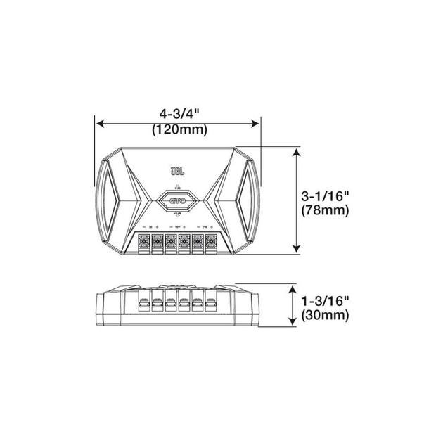 Компонентна акустика JBL GTO509C - picture 11