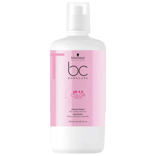 Маска для волосся Schwarzkopf Professional BC Bonacure pH 4.5 Color Freeze Treatment 750 мл (4045787426465) - изображение 1