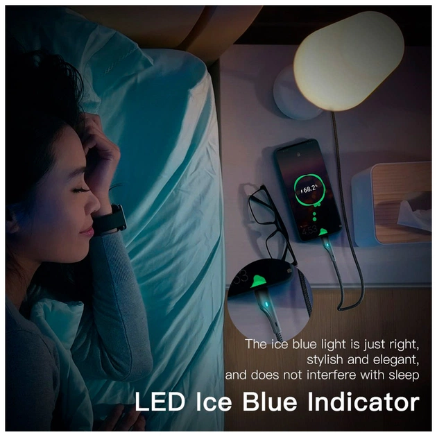 Дата кабель USB 2.0 AM to USB-C 3.0m black Essager (EXCT-LSC01) - picture 8