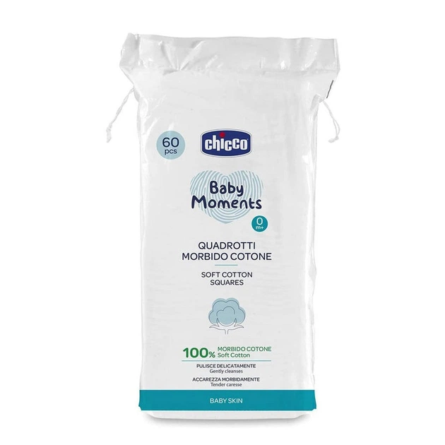 Ватні диски Chicco Baby Moments, 60 шт (10609.00) - зображення 1