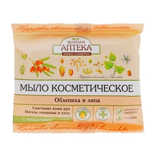 Тверде мило Зелена Аптека Обліпиха і липа 75 г (8588005625876) зображення 1