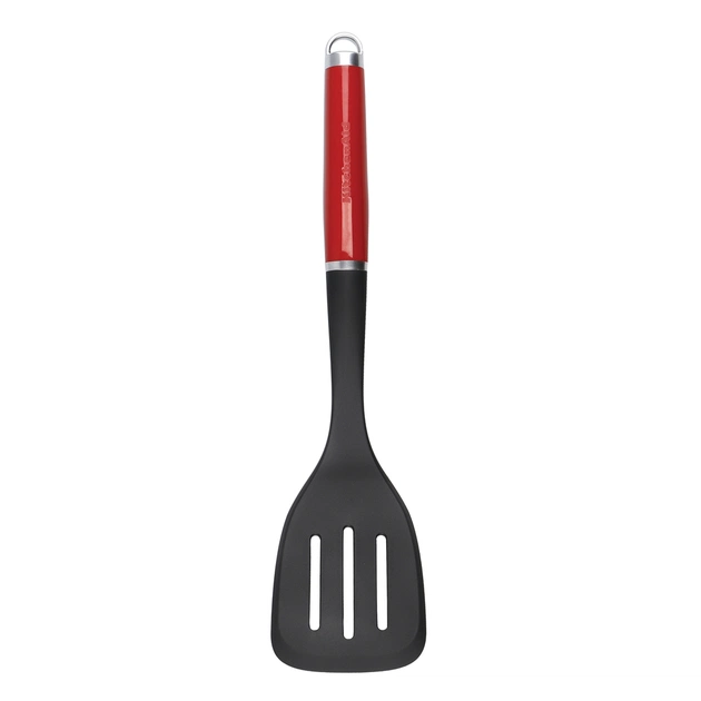 Лопатка кухонная KitchenAid Coreline з прорізами, 35,6 см, червоний (KAG002OHERE) - изображение 1