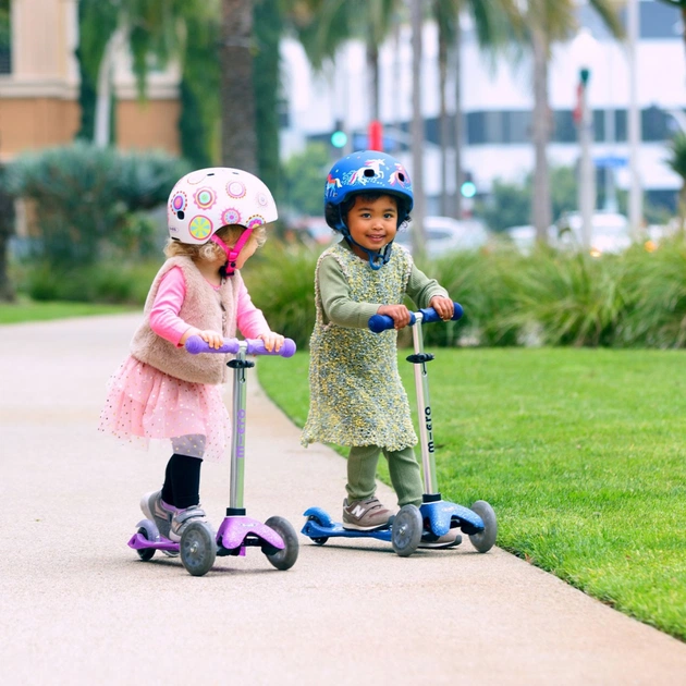 Самокат Micro Mini Deluxe Fairy Glitter LED Пурпуровий (MMD207) - picture 10