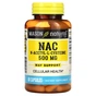 Амінокислота Mason Natural NAC N-ацетил L-цистеїн, 500 мг, N-Acetyl L-Cysteine, 60 капсул (MAV-17105) - уменьшенное изображение 1