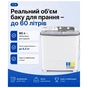 Пральна машина Saturn ST-WK7605 Grey - зменшене зображення 2