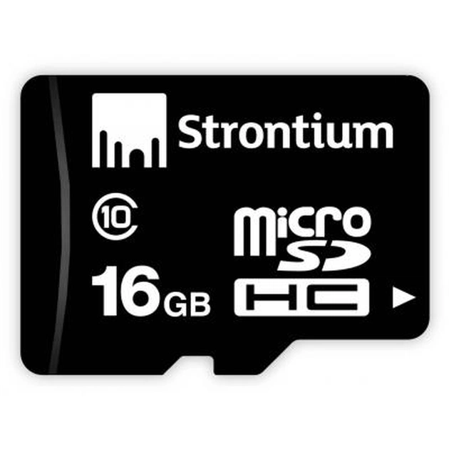 Карта пам'яті Strontium Flash Miсro-SD memory card 16Gb Class 10 (SR16GTFC10R) - изображение 1