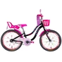 Велосипед Formula 20" Kid FLOWER PREMIUM BH рама-10" ST 2026 чорний з рожевим (OPS-FRK-20-242) - зменшене зображення 1
