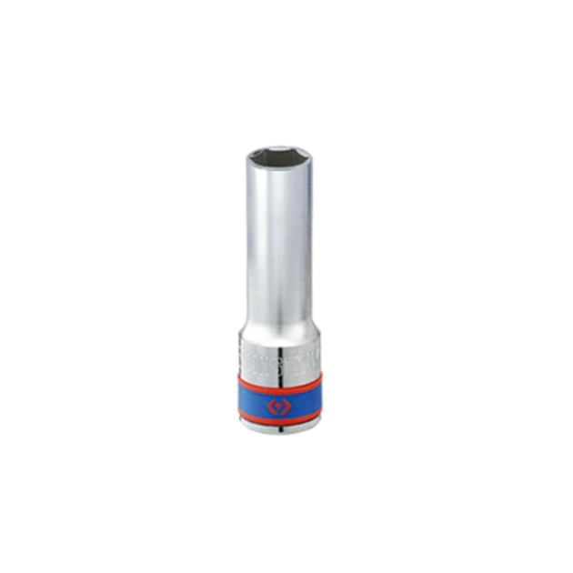 Головка торцевая KING TONY 1/2" 10 мм шестигранная экстрадлинная (424510M) - изображение 1