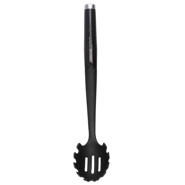 Ложка кухарська KitchenAid Classic для спагеті 33,7 см чорний (KCG005OHOBE) - зображення 1