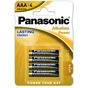 Батарейка Panasonic AAA LR03 Alkaline Power * 4 (LR03REB/4BPR) - зменшене зображення 1