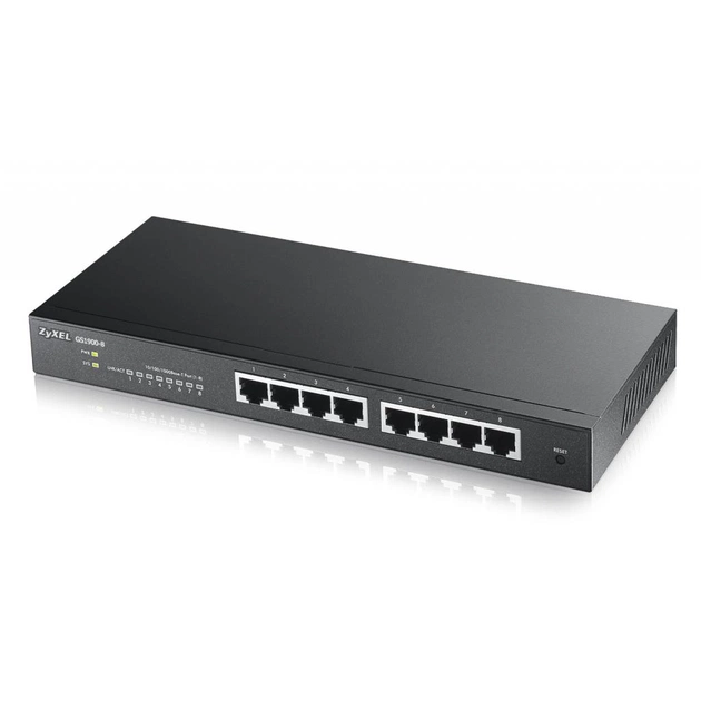 Комутатор мережевий ZyXel GS1910-8 - изображение 1