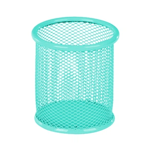 Підставка для ручок Kite кругла, металева 80х80х100 мм бірюзовий (K22-2110-16) зображення 1