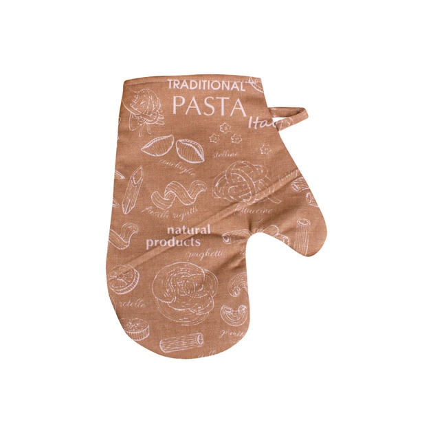 Кухонна прихватка MirSon рогожа/напівпанама №202 - Brown paste (2200006753865) - изображение 1