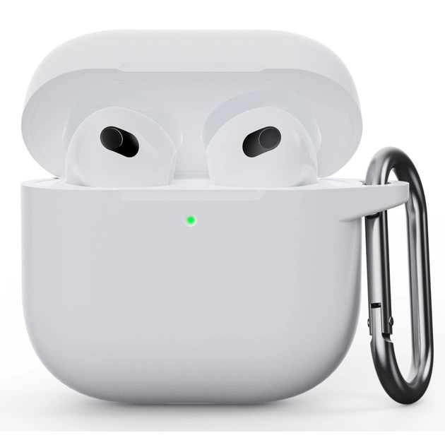 Чохол для навушників Armorstandart Hang Case для Apple AirPods 4 White (ARM81295) - зображення 1