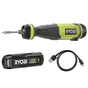 Паяльник електричний Ryobi RSI4-120G акумуляторний, USB, Lithium 4V 2Ah, 460°С, підсвічування (5133006146) - уменьшенное изображение 1