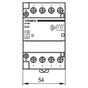 Контактор Videx 4п 63А 4НВ VF-RS-MC4O-63 RESIST - зменшене зображення 5