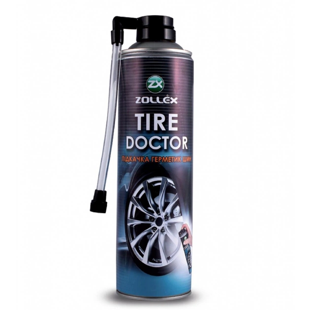 Герметик автомобільний Zollex подкачка (ремонт шин) 450 мл (T-522Z) - picture 1