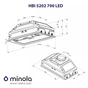 Витяжка Minola HBI 5202 I 700 LED - зменшене зображення 9