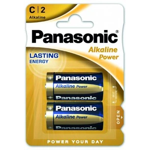 Батарейка Panasonic C LR14 Alkaline Power * 2 (LR14REB/2BP) зображення 1