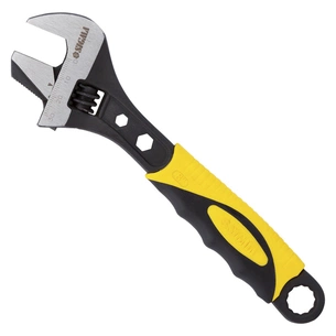 Ключ Sigma розвідний з переставною губкою 200мм, 0-30мм CrV (TPR) (4100921) зображення 1