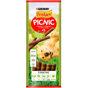 Ласощі для собак Purina Friskies Picnic з яловичиною 42 г (7613034749284) зображення 1