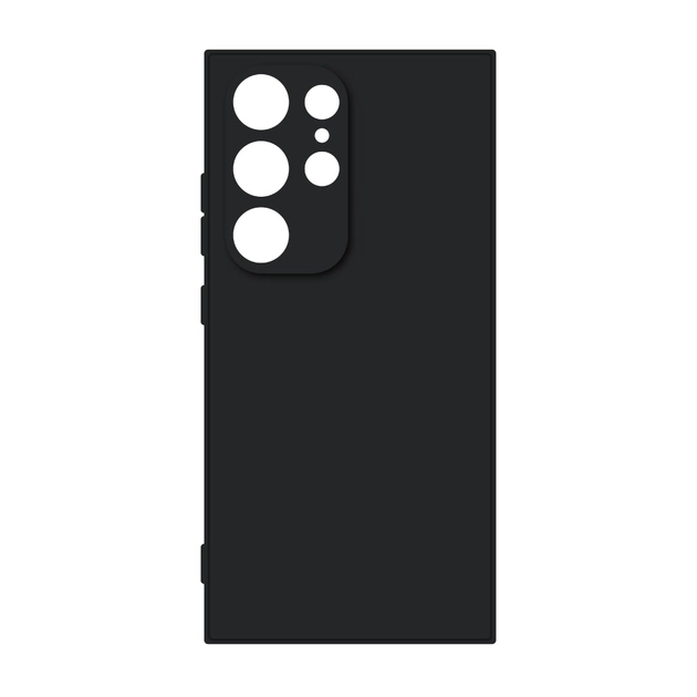 Чохол до мобільного телефона Intaleo SoftShell Samsung Galaxy S24 Ultra Black (1283126590474) - зображення 1