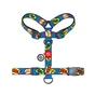 Шлея для собак WAUDOG Nylon анатомічна H-подібна з QR-паспортом "ВАУ" пластиковий фастекс XL (323-0087) - зменшене зображення 2