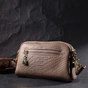 Сумка Vintage Жіноча на два відділення з натуральної шкіри Бежева (22356) - зменшене зображення 10
