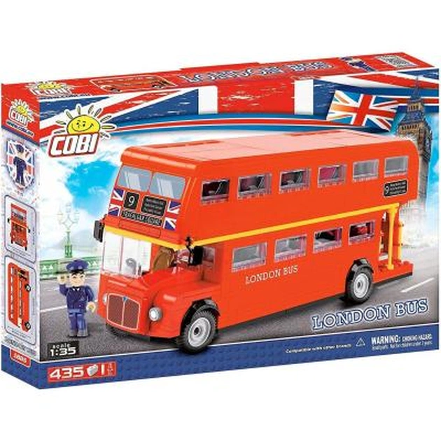 Конструктор Cobi Лондонський автобус 435 деталей 1:35 (COBI-1885) - изображение 1