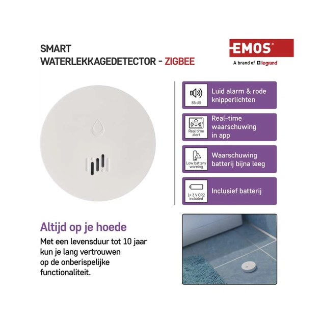 Датчик затоплення EMOS P56000S ZigBee (P56000S) - picture 10