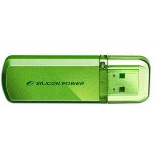 USB флеш накопичувач Silicon Power 64GB Helios 101 Green USB 2.0 (SP064GBUF2101V1N) зображення 1